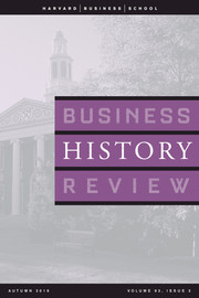 Business History Review Volume 93 - Issue 3 -  Entrepreneurship and Philanthropy