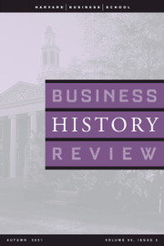 Business History Review Volume 95 - Special Issue3 -  Special Issue on the Entertainment Industry