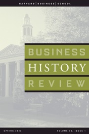 Business History Review Volume 96 - Issue 1 -  Standards and the Global Economy