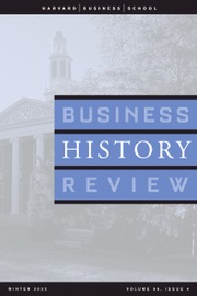 Business History Review Volume 96 - Issue 4 -