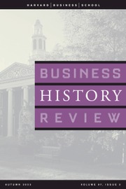 Business History Review Volume 97 - Issue 3 -  Governing Global Capitalism
