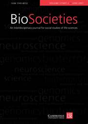 BioSocieties Volume 2 - Issue 2 -