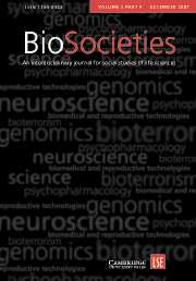 BioSocieties Volume 2 - Issue 4 -