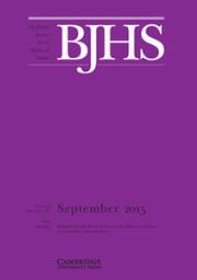 The British Journal for the History of Science Volume 48 - Issue 3 -