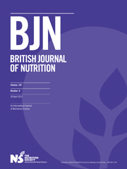 British Journal of Nutrition Volume 107 - Issue 8 -