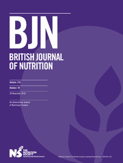 British Journal of Nutrition Volume 116 - Issue 10 -