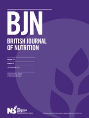 British Journal of Nutrition Volume 116 - Issue 5 -