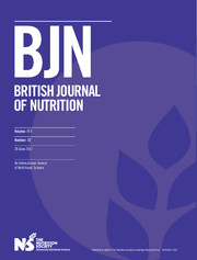 British Journal of Nutrition Volume 117 - Issue 12 -