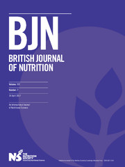 British Journal of Nutrition Volume 117 - Issue 7 -