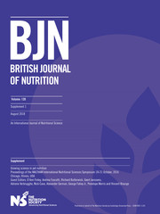 British Journal of Nutrition Volume 120 - Supplements1 -  Growing science in pet nutrition Proceedings of the WALTHAM International Nutritional Sciences Symposium 18-21 October, 2016 Chicago, Illinois, USA