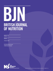 British Journal of Nutrition Volume 121 - Issue 11 -