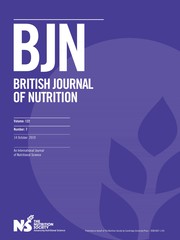 British Journal of Nutrition Volume 122 - Issue 7 -