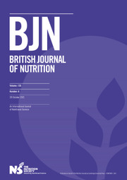 British Journal of Nutrition Volume 126 - Issue 8 -