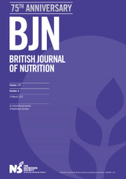 British Journal of Nutrition Volume 127 - Issue 5 -