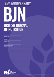 British Journal of Nutrition Volume 127 - Issue 8 -