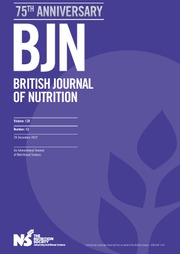 British Journal of Nutrition Volume 128 - Issue 12 -