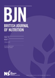 British Journal of Nutrition Volume 129 - Issue 5 -