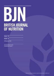 British Journal of Nutrition Volume 130 - Issue 10 -