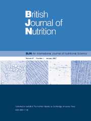 British Journal of Nutrition Volume 97 - Issue 1 -