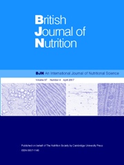 British Journal of Nutrition Volume 97 - Issue 4 -