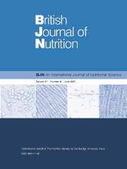 British Journal Of Nutrition: Volume 97 - Issue 6 | Cambridge Core