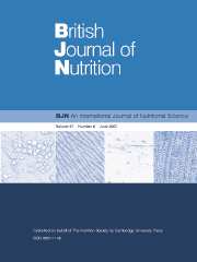 British Journal of Nutrition Volume 97 - Issue 6 -