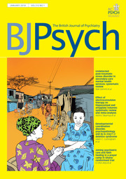 The British Journal Of Psychiatry: Volume 212 - Issue 1 | Cambridge Core