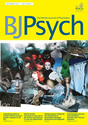 The British Journal Of Psychiatry: Volume 213 - Issue 6 | Cambridge Core