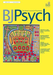 The British Journal of Psychiatry Volume 214 - Issue 4 -