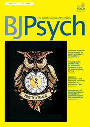 The British Journal of Psychiatry Volume 214 - Issue 5 -