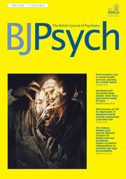 The British Journal of Psychiatry Volume 216 - Issue 4 -