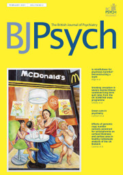 The British Journal of Psychiatry Volume 218 - Issue 2 -