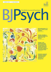 The British Journal of Psychiatry Volume 218 - Issue 3 -