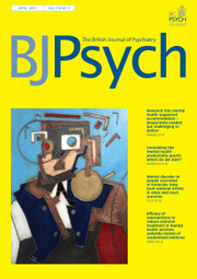 The British Journal of Psychiatry Volume 218 - Issue 4 -
