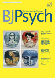 The British Journal of Psychiatry Volume 219 - Issue 3 -