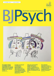 The British Journal Of Psychiatry: Volume 219 - Issue 4 | Cambridge Core