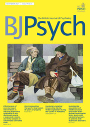 The British Journal of Psychiatry Volume 219 - Issue 5 -