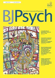 The British Journal of Psychiatry Volume 220 - Issue 6 -