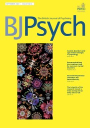 The British Journal of Psychiatry Volume 221 - Issue 3 -