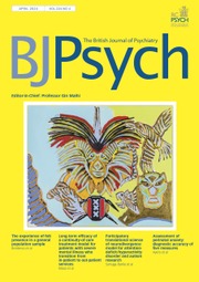 The British Journal of Psychiatry Volume 224 - Issue 4 -