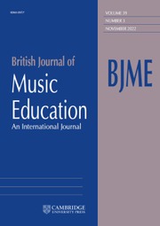 British Journal of Music Education Volume 39 - Issue 3 -
