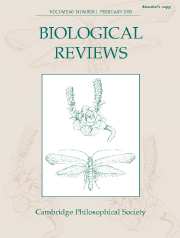 Biological Reviews Volume 80 - Issue 1 -