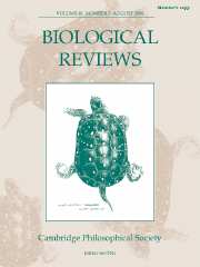 Biological Reviews Volume 81 - Issue 3 -