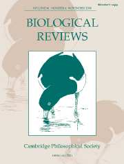 Biological Reviews Volume 81 - Issue 4 -