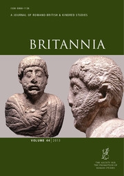 Britannia Volume 44 - Issue  -