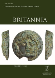 Britannia Volume 54 - Issue  -