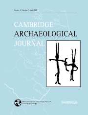 Cambridge Archaeological Journal Volume 14 - Issue 1 -