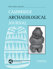 Cambridge Archaeological Journal Volume 19 - Issue 3 -