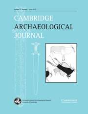Cambridge Archaeological Journal Volume 23 - Issue 2 -
