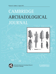 Cambridge Archaeological Journal Volume 25 - Issue 3 -